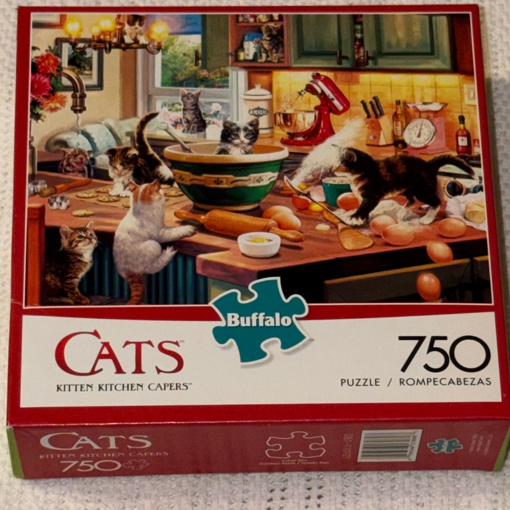 Buffalo David Bitton‎ Cats Puzzle - Vibrant Kitchen Scene NEW Sealed